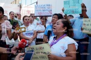 Protestan por despido de la única trabajadora social del PJF en Guerrero