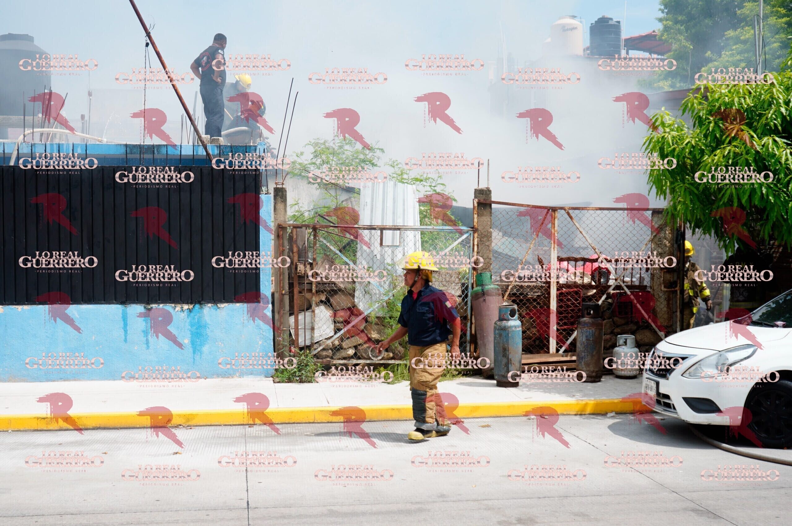 Se incendia vivienda en la colonia Progreso; un perro muere calcinado