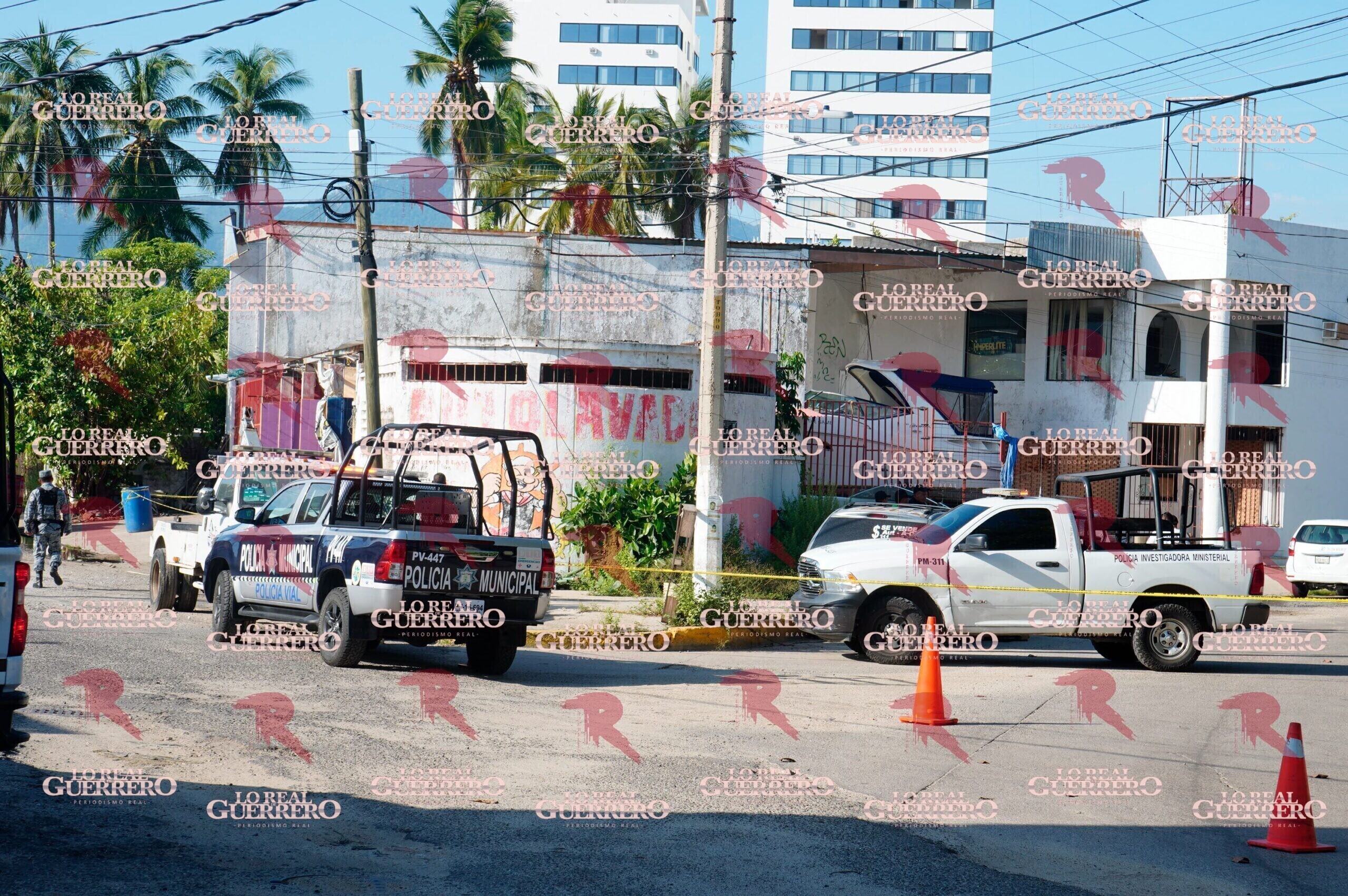 Ultiman a balazos a un hombre en el fraccionamiento Las Playas de Acapulco