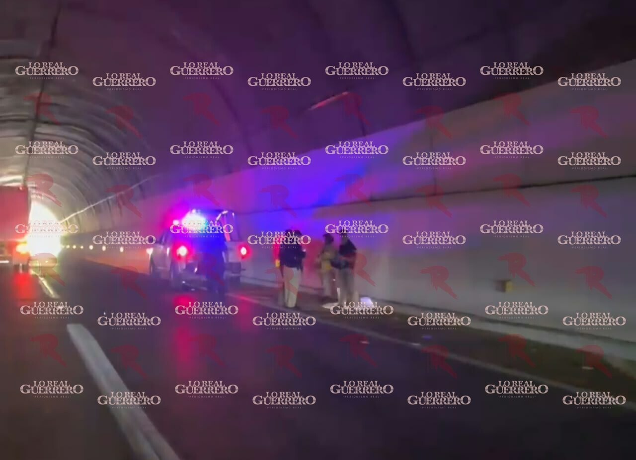 Adulto mayor atropella a trabajadores de Capufe en la Autopista del Sol; mueren tres