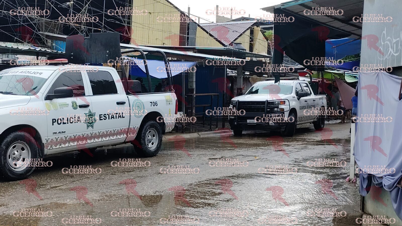 Matan a hombre a balazos junto al Mercado de la Zapata