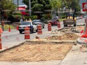 Bajas ventas por obras de Fonatur en la costera Miguel Alemán