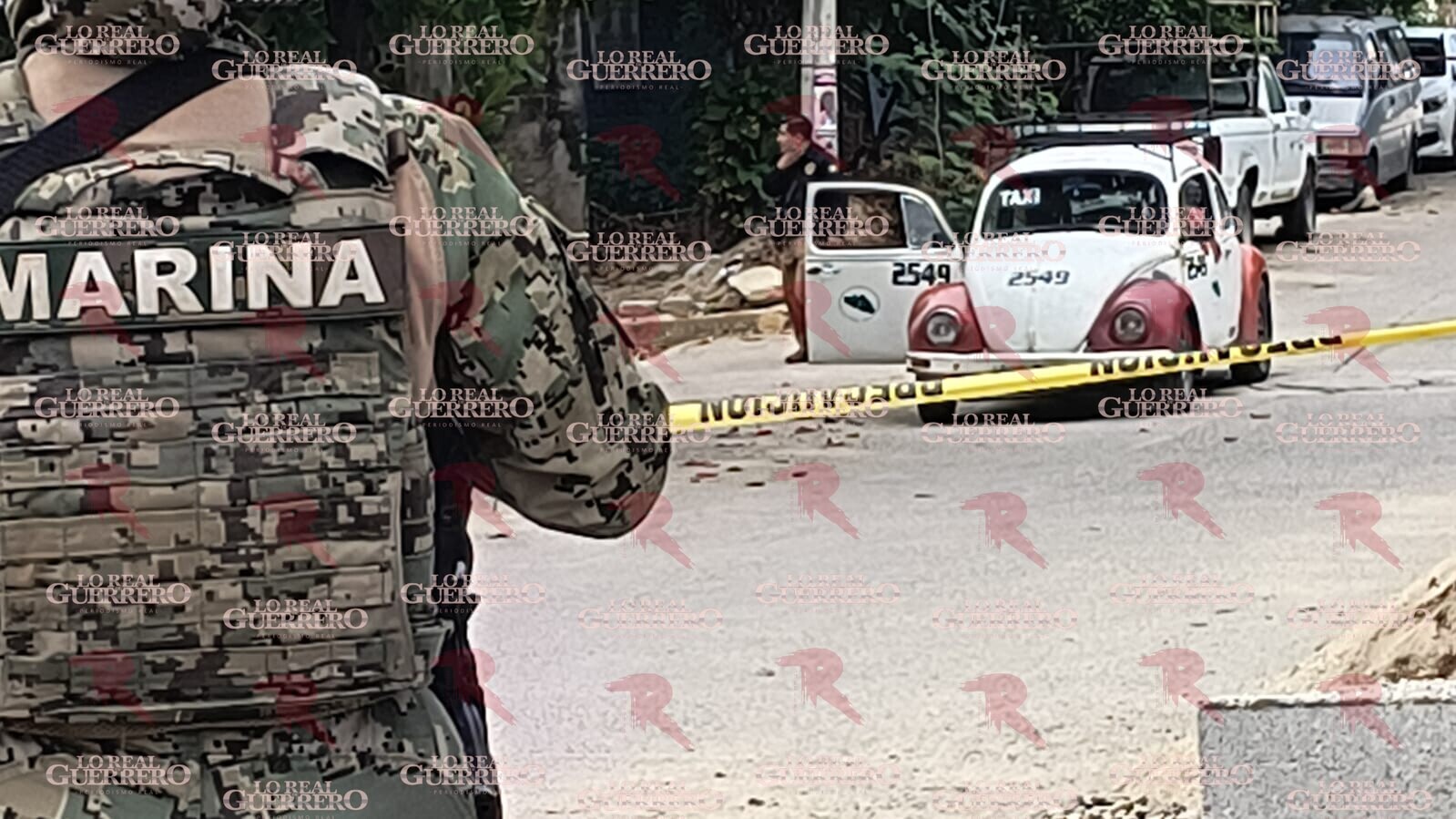 Asesinan a taxista a balazos cerca de la Central de Abastos