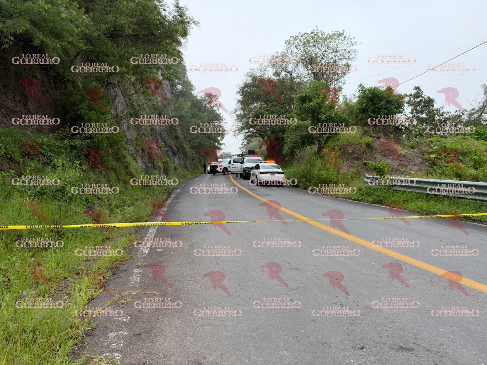 Hallan a joven sin vida a orilla de la carretera federal Chilpancingo-Tixtla