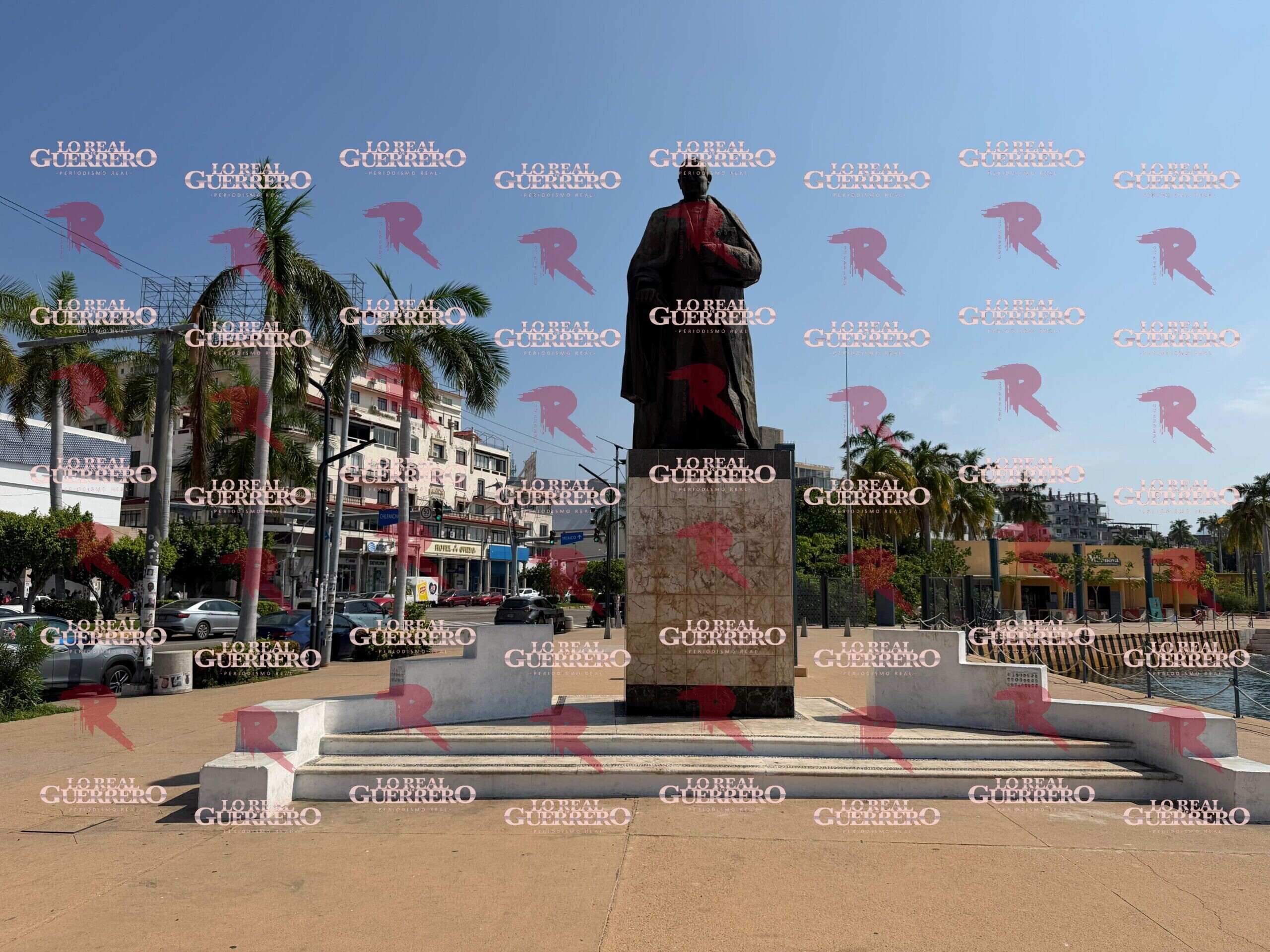 Retiran fotografías de desaparecidos del Malecón de Acapulco