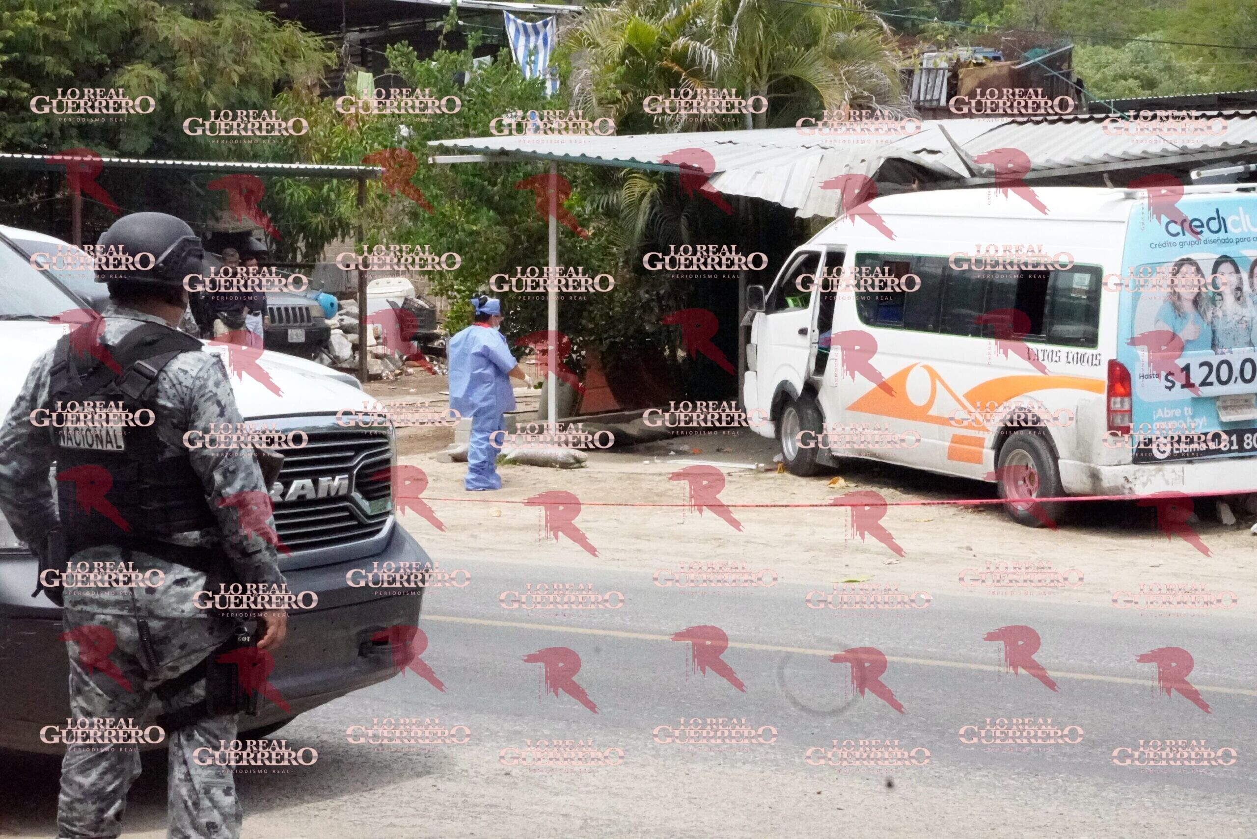 Matan a chofer de urvan tras persecución en la México-Acapulco