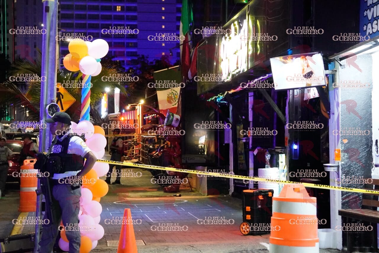 Presunta riña deja al menos dos lesionados dentro de discoteca en zona turística de Acapulco