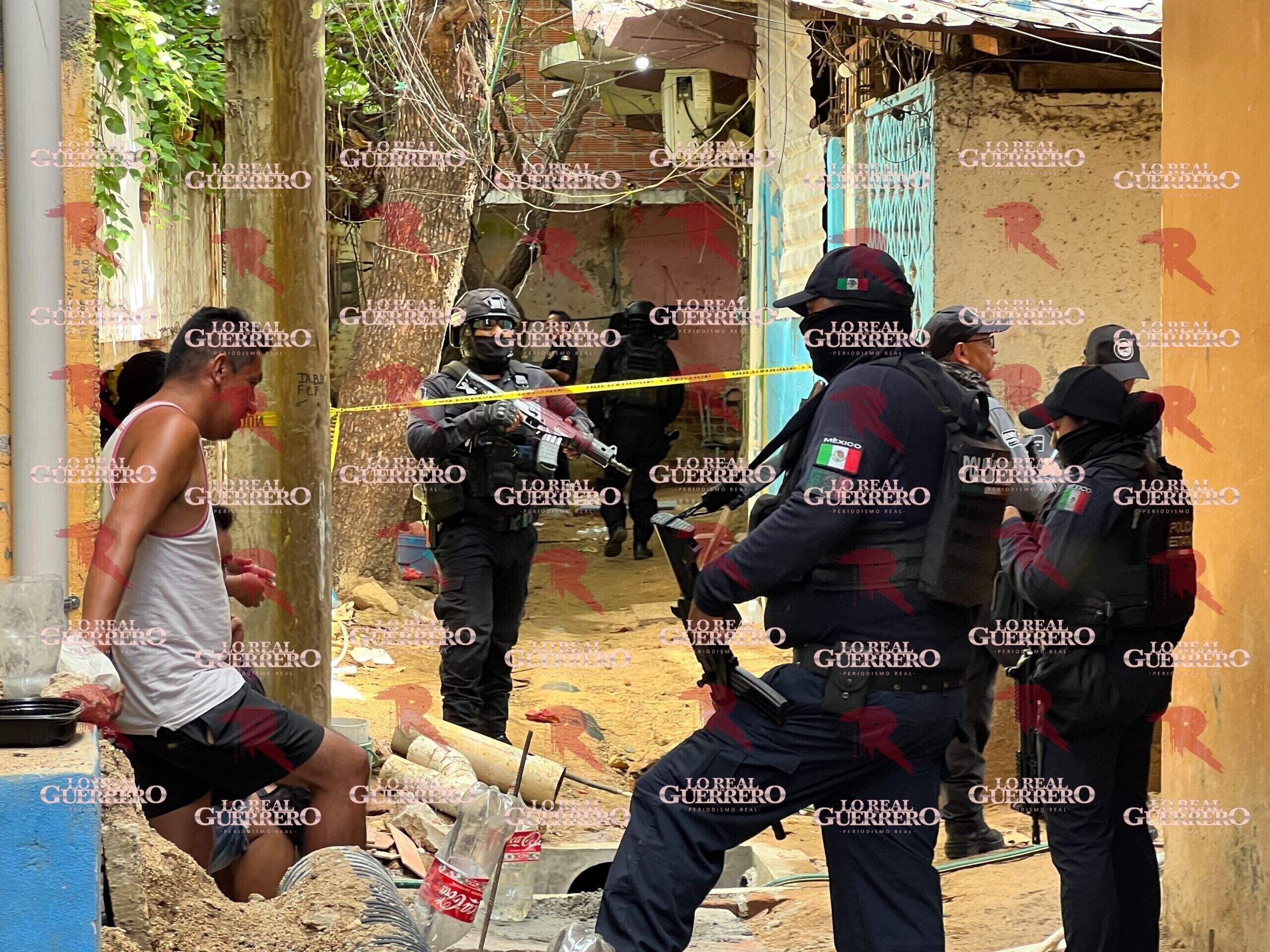 Matan a albañil mientras realizaba obra de drenaje en el Centro de Acapulco