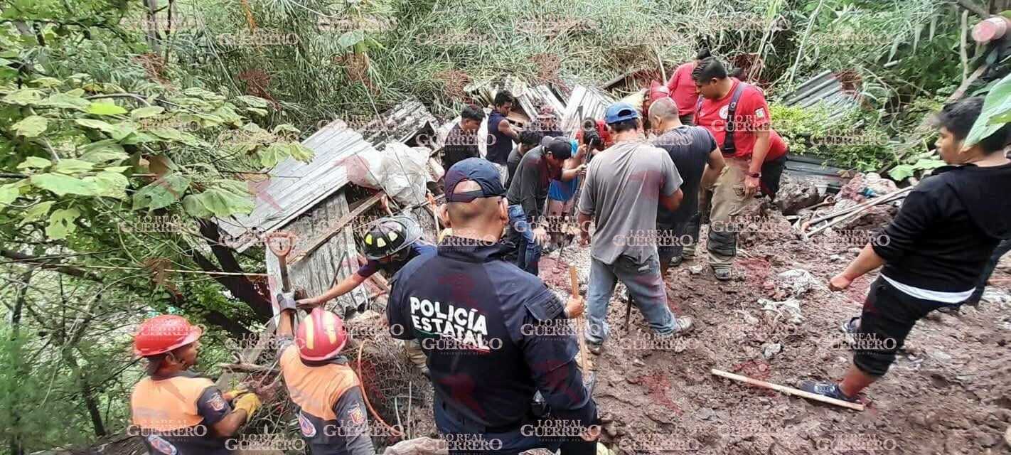 Muere adulto mayor al caerle una barda encima en Chilpancingo