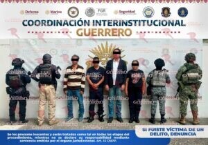 Detienen a dos policías y dos funcionarios del C2 de Taxco por desaparición forzada