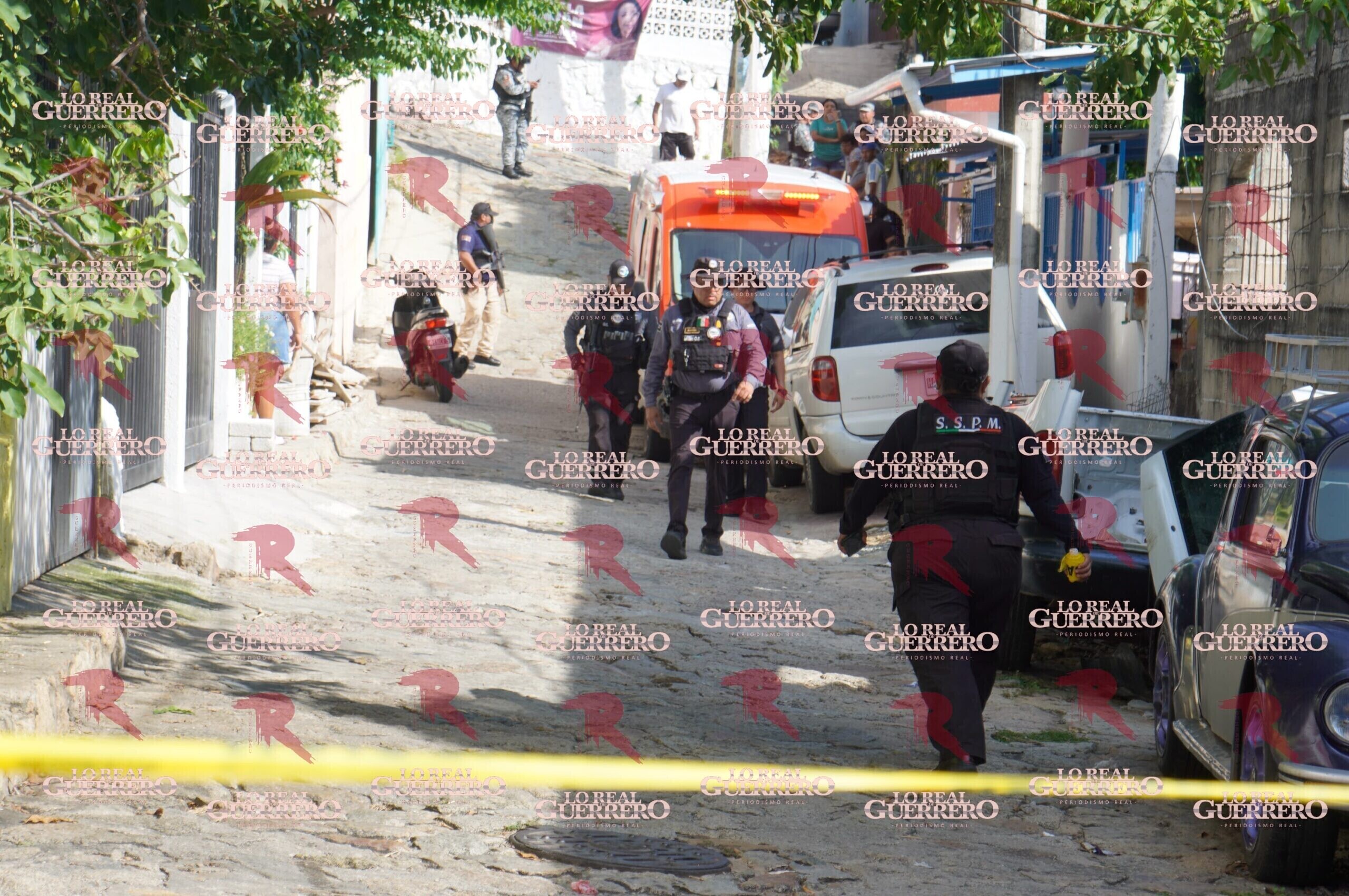 Balean a dos jóvenes en la colonia Jardín Palmas de Acapulco