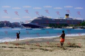 Llega segundo crucero de la temporada a Acapulco