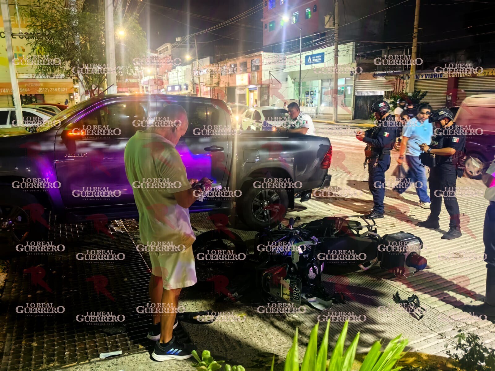 Arrollan a agente de la Policía Municipal en Acapulco